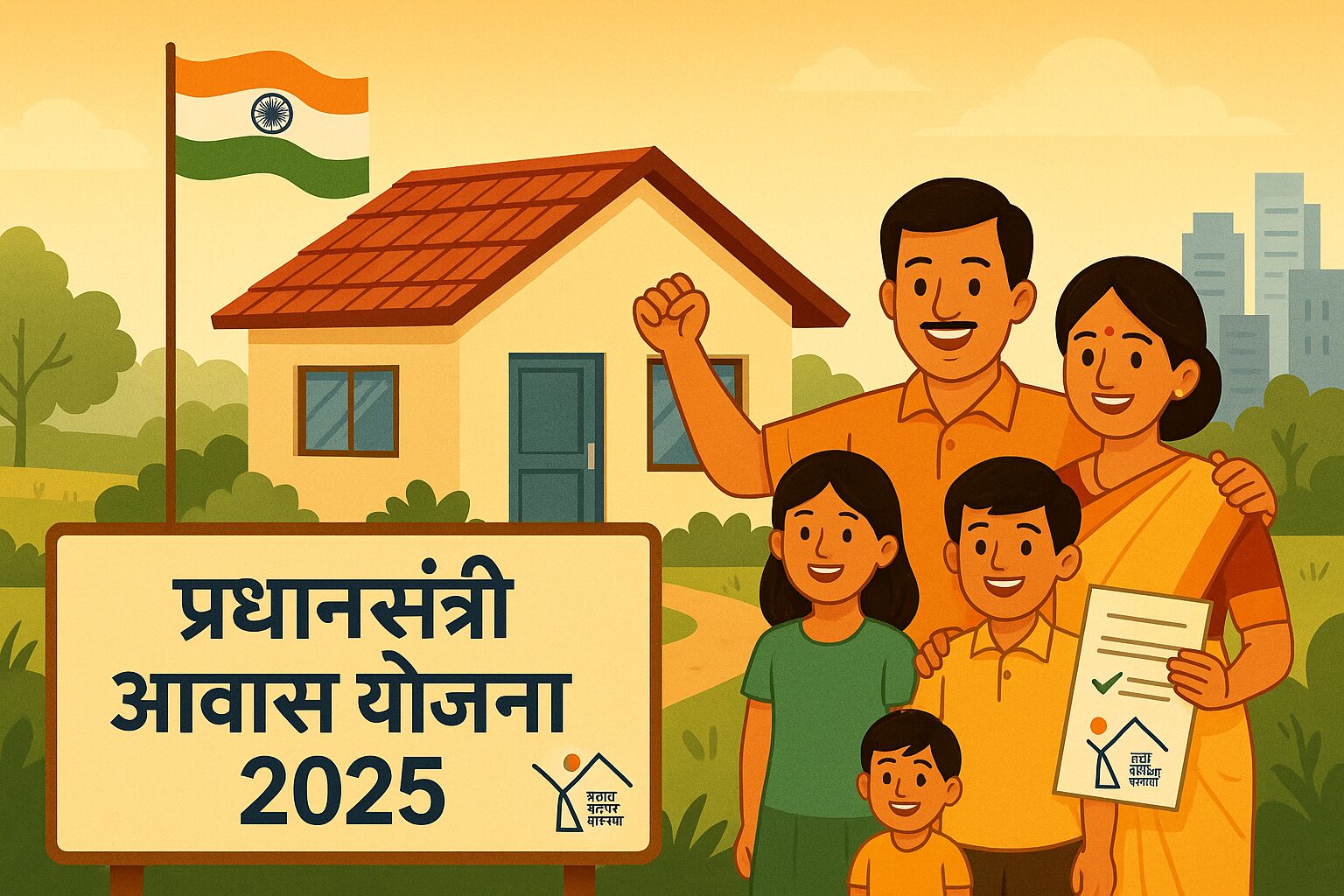 प्रधानमंत्री आवास योजना (PMAY): हर भारतीय का अपना पक्का घर