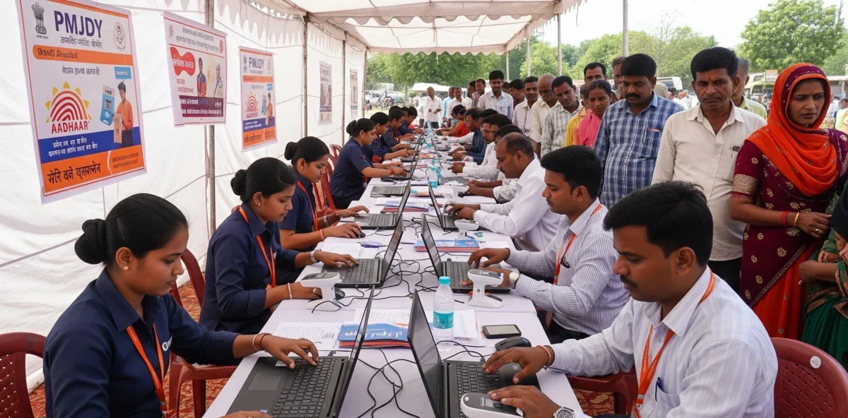 PMJDY enrollment drive झारखंड 2025