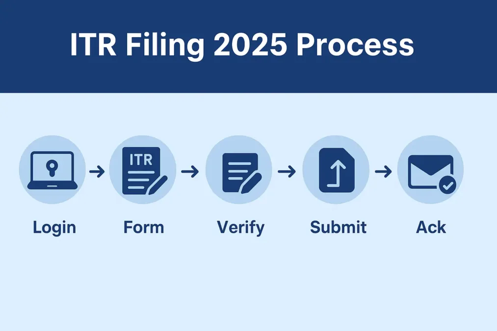 ITR Filing 2025: अंतिम तिथि, नए बदलाव और Step by Step गाइड 1 ITR Filing 2025