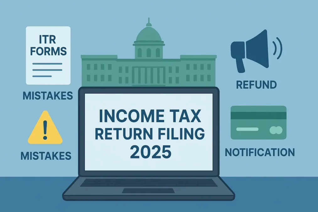 ITR Filing 2025: अंतिम तिथि, नए बदलाव और Step by Step गाइड ITR Filing 2025: अंतिम तिथि, नए बदलाव और Step by Step गाइड