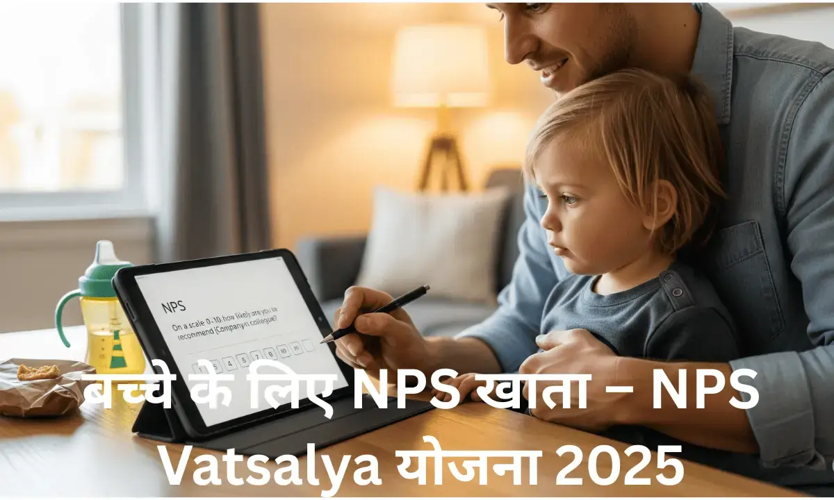 NPS Vatsalya: नन्हे बच्चों के लिए बड़ी निवेश योजना – 2025 में शुरू हुई सरकारी पहल NPS Vatsalya: नन्हे बच्चों के लिए बड़ी निवेश योजना – 2025 में शुरू हुई सरकारी पहल