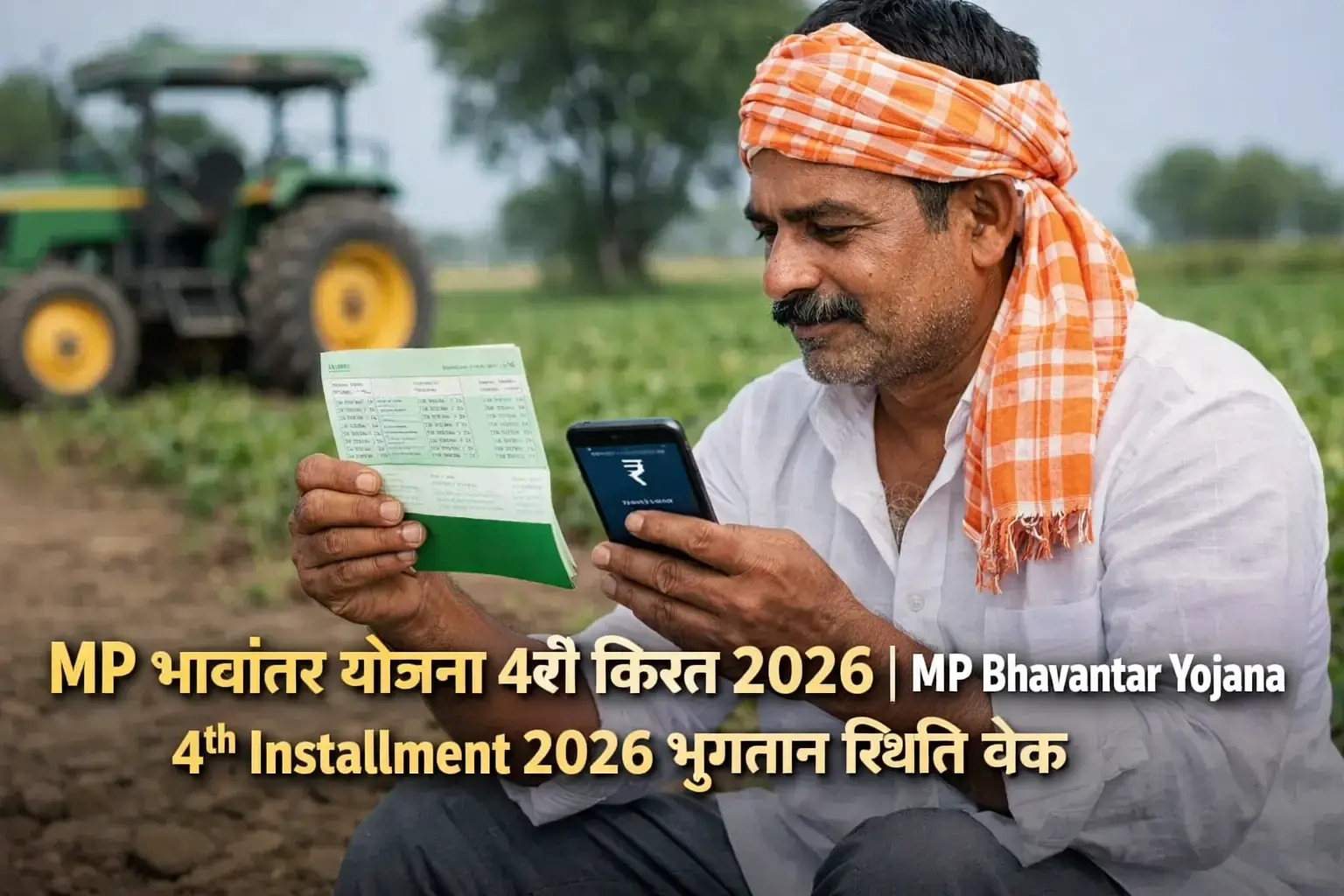 MP भावांतर योजना 4वीं किस्त 2026 | MP Bhavantar Yojana 4th Installment 2026 1 MP भावांतर योजना 4वीं किस्त 2026 MP Bhavantar Yojana 4th Installment 2026 भुगतान स्थिति चेक